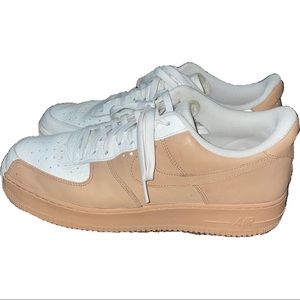 Nike Air Force 1 07 Premium Split SZ Sail Vachetta TAN